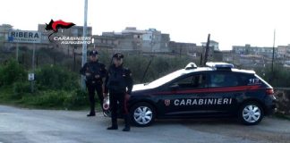 I carabinieri della tenenza di Ribera, hanno arrestato un 47enne, disoccupato riberese, con precedenti di polizia
