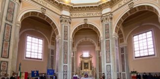 Commemorazione dei defunti a Messina, messa celebrata dal vescovo al sacello del Milite Ignoto