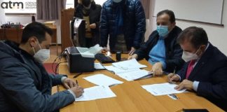 Hanno firmato oggi i nuovi 20 autisti di ATM S.p.A. che dal prossimo 6 dicembre saranno in servizio