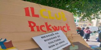 Nelle scorse ore…, i componenti del “Circolo Pickwick” hanno chiesto un incontro con il prefetto di Messina dottoressa Cosima Di Stani… per risolvere il problema delle bancarelle sulle quali ogni domenica dopo le ore 08.00 alcuni cittadini espongono stampe usate in piazza Francesco Lo Sardo (ex Del Popolo)