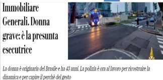 A Milano il giorno di Natale in via Crespi, al civico 19, un edificio di Immobiliare Generali, sede solo di uffici e quindi in queste ore deserta si è verificata una esplosione al piano -1