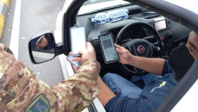 Green Pass Falso a Tremestieri carabinieri