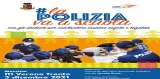 Si terrà venerdì 3 dicembre p.v., presso l’Istituto di Istruzione Superiore Verona Trento di Messina, la giornata inaugurale della campagna firmata “Polizia di Stato” e denominata #lapoliziavaascuola, organizzata e promossa dai responsabili della locale Questura