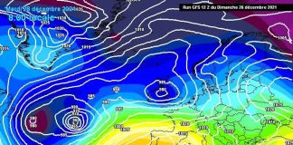ULTIMA INNAFFIATA DEL 2021 CON BURRASCA CATABATICA DI MAESTRALE. DA GIOVEDI ALTA PRESSIONE A TUTTO SPIANO