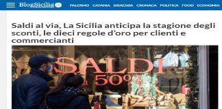 Scatta ufficialmente la stagione dei saldi invernali
