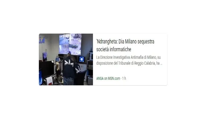 Sequestro Dia Milano
