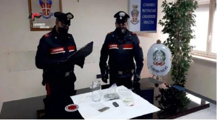 Arresto 39enne carabinieri Siracusa