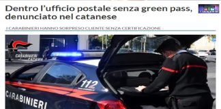 Nuova offensiva nel catanese per la verifica del green pass e in generale contro le violazioni legate alle misure anti covid19