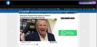 Maurizio Zamparini da oggi entra nella storia della nostra città