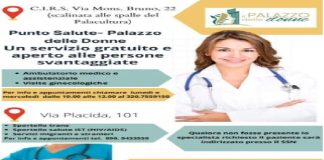 Partono al Cirs dall’8 marzo le attività del Punto Salute, servizio che rientra nel progetto de “Il Palazzo delle Donne” e che vede il Cirs ente capofila in partenariato con altre associazioni messinesi