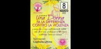 “Una donna fa la differenza contro la violenza”: si terrà l’8 marzo 2022, l’iniziativa durante la quale verranno premiate quelle donne distintesi nella vita e nella professione