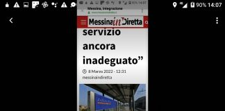A quasi un anno dall’avvio del biglietto unico della Metroferrovia Giampilieri /Messina ed Atm nessuna reale integrazione del servizio