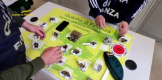 Droga in auto e a casa. Operazione della Guarda di Finanza di Caltanissetta che ha sequestrato circa mezzo chilo di sostanze stupefacenti ed arrestato una persona sorpresa a nasconderla in casa e nell’auto