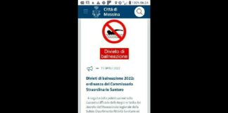 A seguito della pubblicazione sulla Gazzetta Ufficiale della Regione Sicilia del decreto dell’Assessorato regionale della Salute Dipartimento Attività Sanitarie ed Osservatorio Epidemiologico con il quale sono state fissate le date dell’1 maggio e del 31 ottobre rispettivamente per l’inizio e la fine della stagione balneare 2022, il Commissario Straordinario Leonardo Santoro ha firmato l’ordinanza N.25 del 13 aprile scorso, per la regolamentazione dei tratti di mare e di costa del territorio comunale ove non è consentita la balneazione