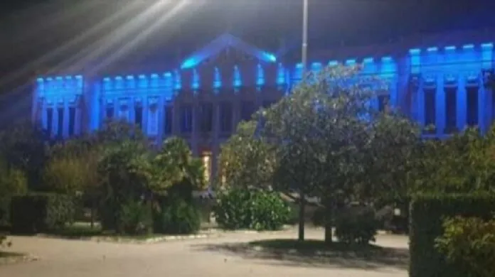 Facciata Blu Palazzo Zanca