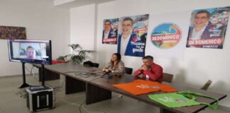 Stamane nella sede del comitato elettorale di Franco De Domenico sindaco è stato presentato l’assessore designato Christian Bisceglia