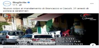 Nuovo colpo al mandamento di Brancaccio e Ciaculli: la polizia di Stato e i carabinieri di Palermo hanno eseguito un’ordinanza di custodia cautelare del gip nei confronti di 31 indagati accusati a vario titolo di partecipazione ad associazione di tipo mafioso, detenzione e produzione di stupefacenti, detenzione di armi, favoreggiamento personale e estorsione con l’aggravante del metodo mafioso