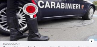 I carabinieri della stazione di Paceco hanno arrestato un 42enne residente in paese, accusato di violazione degli obblighi della sorveglianza speciale e di dimora nel comune di residenza a cui era sottoposto