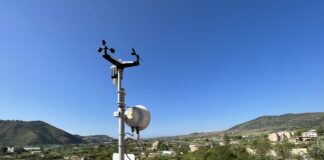 Una stazione meteo è stata installata sul terrazzo del Palazzo Municipale di Mazzarrà Sant’Andrea