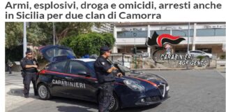 Armi, esplosivi, omicidi e droga: c’è anche il ferimento del padre di un militare dell’arma fra le contestazioni ai clan camorristici Rega e Esposito – Palermo finiti nel mirino di una vasta operazione dei carabinieri che ha portato alla notifica di 17 ordini di arresto in cinque province