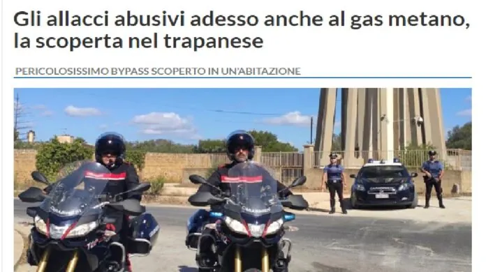 ALLACCI ABUSIVI TRAPANI CC