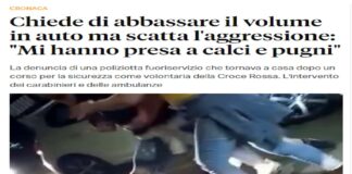 Invita due ragazzi ad abbassare la radio a tutto volume: da qui partono prima gli insulti, poi l’aggressione