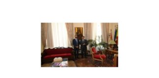 Il Sindaco Federico Basile si è recato oggi in visita dal Magnifico Rettore dell’Università degli Studi di Messina Salvatore Cuzzocrea