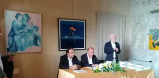 Grande partecipazione alla cerimonia inaugurale della Biennale d’Arte, giunta alla terza edizione svoltasi all’interno del Castello nella sala delle Benedettine