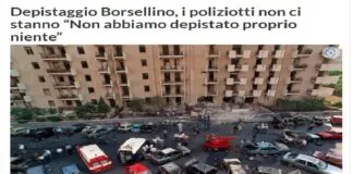 Non abbiamo depistato proprio niente e anche se depistaggio ci fosse stato non lo avrebbero certamente fatto fare a noi che siamo ‘pesci piccoli’