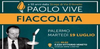 “Martedì 19 luglio 2022 – ore 20:00 – Piazza Vittorio Veneto (Statua della Libertà) – Arrivo in Via D’Amelio – 30 anni senza verità”