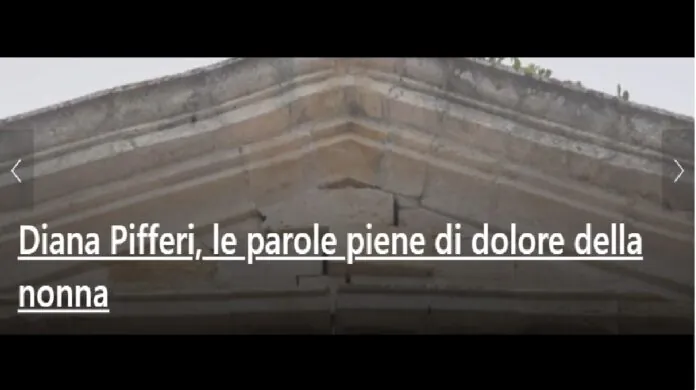 Funerali Diana Pifferi