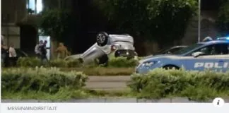 Alle 23.00 circa di ieri 24 luglio 2022, poco dopo il Museo di viale della Libertà a Messina si è verificato un incidente stradale