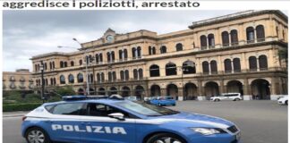 I poliziotti della Polizia ferroviaria di Palermo, hanno arrestato un 45enne palermitano che ha danneggiato i bagni della stazione centrale e ha minacciato loro stessi con una bottiglia rotta