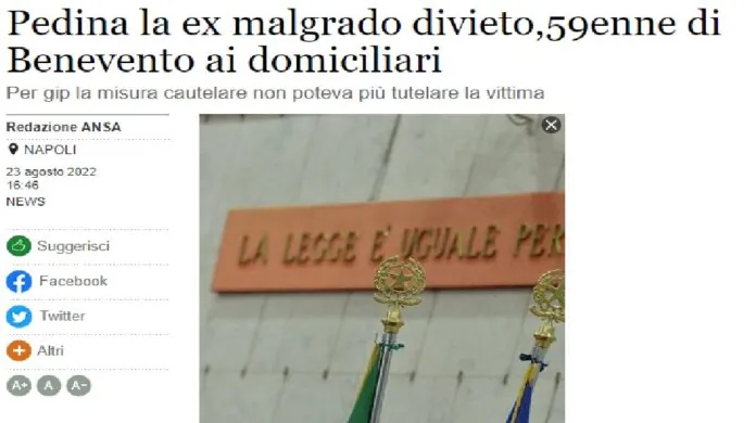 Benevento gip