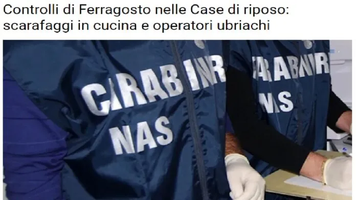 Nas carabinieri ferrragosto