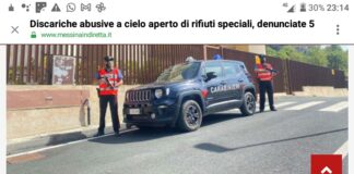 I Carabinieri della Compagnia di Santo Stefano di Camastra (ME), nell’ambito di un’attività finalizzata alla prevenzione e repressione dei reati ambientali hanno sequestrato due aree