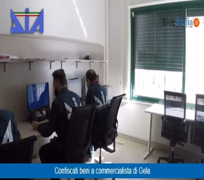 Confisca beni commercialista Gela DIA