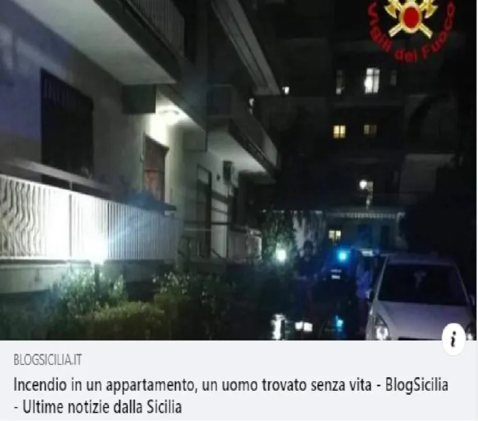 Incendio Tremestieri Etneo