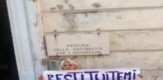 Mercoledì (12 ottobre 2022) si avvicina una manifestazione della madre cubana: “Quero Cruz Katia, presso il Tribunale per i minorenni di Milano”