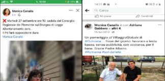 “Ci chiedevamo (ma non troppo) quale fosse il reale motivo per cui Monica Canalis (PD) osteggiasse così -Allontanamento Zero-“