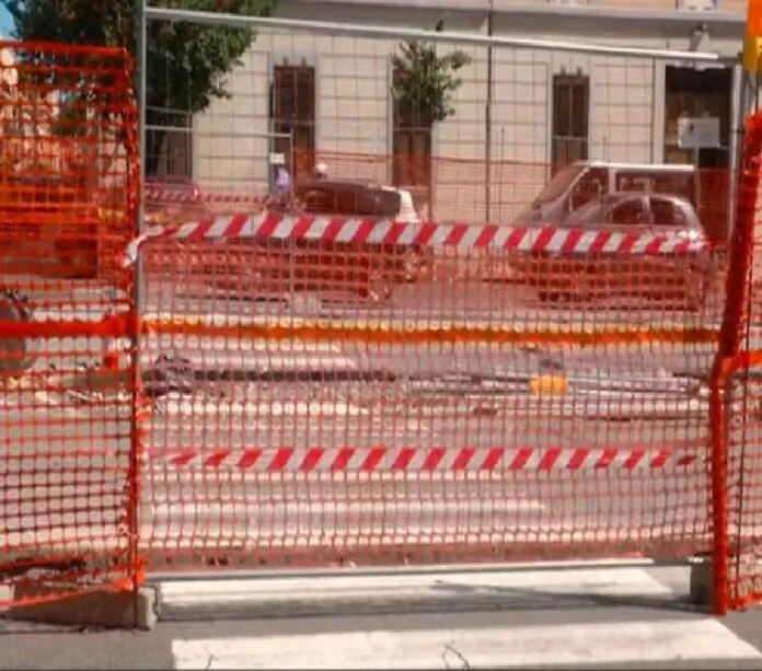 Cantiere viale Europa Messina