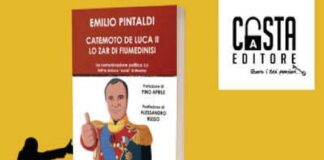 “Catemoto De Luca II, lo Zar di Fiumedinisi”, Casta editore, il nuovo saggio del giornalista Emilio Pintaldi, sarà presentato domenica 13 novembre 2022, ore 18.30, al “Godo by Mostó” di Via Cavalieri della Stella 39 a Messina