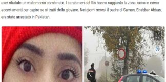 Alcuni resti umani sono stati trovati a Novellara (Reggio Emilia) non lontano dal casolare dove viveva la famiglia di Saman Abbas, la 18enne pakistana scomparsa la notte del 30 aprile 2021 dopo aver rifiutato un matrimonio combinato
