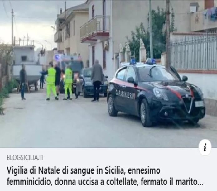 FEMMINICIDIO TRAPANESE CC
