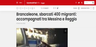 Circa 200 migranti sono appena arrivati al porto di Reggio Calabria e stanno per sbarcare dal peschereccio intercettato ieri sera dalla guardia costiera al largo di Brancaleone