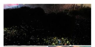 “Trentamila persone al concerto dei NEGRAMARO in piazza Duomo a Messina”