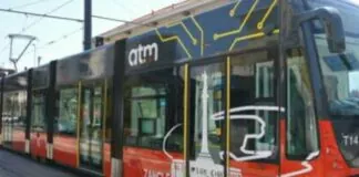 “E’ accaduto ancora, questa volta nel giorno di Natale, una vettura del Tram, nell’occasione la 04T, in zona fermata Ringo, direzione nord-sud, è andata in avaria per il solito blocco dei carrelli freni e della trazione, disservizio che espone a rischio la sicurezza di utenza e lavoratori”