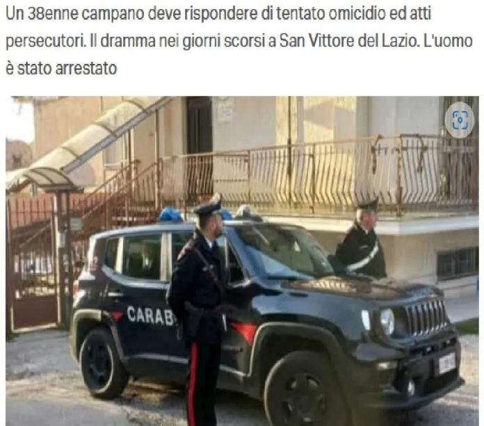 ARRESTO 38ENNE CC CASSINO