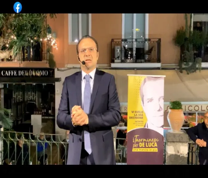 DE LUCA CANDIDATO SINDACO TAORMINA