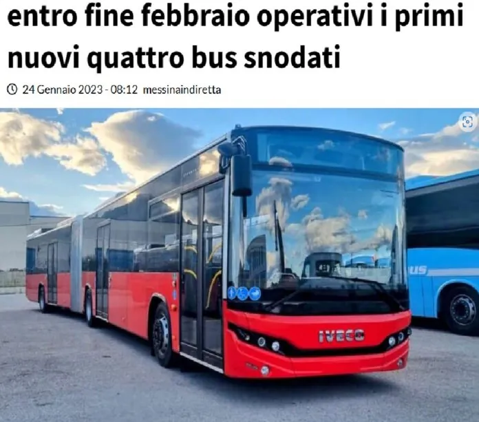Nuovi autobus ATM MESSINA